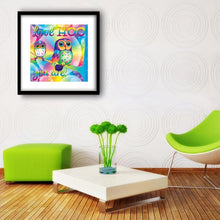 Charger l'image dans la galerie, Oiseau coloré - peinture complète de diamant - 30x30cm