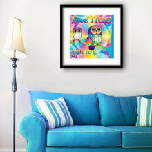 Charger l'image dans la galerie, Oiseau coloré - peinture complète de diamant - 30x30cm