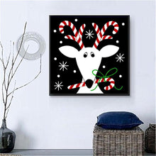 Charger l'image dans la galerie, Cerf - diamant rond complet - 30x30cm