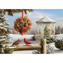 Charger l'image dans la galerie, Noël - diamant rond complet - 40x30cm