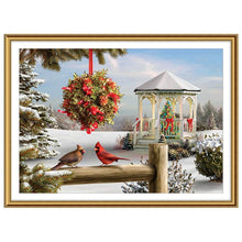 Charger l'image dans la galerie, Noël - diamant rond complet - 40x30cm