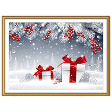 Charger l'image dans la galerie, Noël - diamant rond complet - 40x30cm