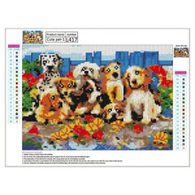 Charger l'image dans la galerie, Chiens animaux - peinture diamant pleine - 40x30cm