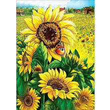 Charger l'image dans la galerie, Tournesol - peinture en diamant complet - 30x40cm
