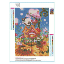 Charger l'image dans la galerie, Jardin mystérieux - diamant rond complet - 30x40cm