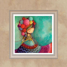 Charger l'image dans la galerie, Fille - peinture complète de diamant - 30x30cm