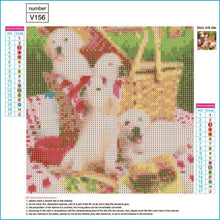 Charger l'image dans la galerie, Chien - peinture en diamant complet - 30x30cm