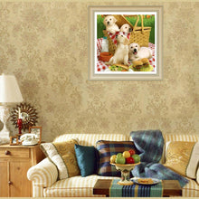Charger l'image dans la galerie, Chien - peinture en diamant complet - 30x30cm