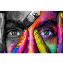 Charger l'image dans la galerie, Tête - peinture en diamant complet - 40x30cm