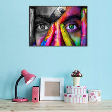 Charger l'image dans la galerie, Tête - peinture en diamant complet - 40x30cm
