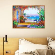Charger l'image dans la galerie, Bord de mer tranquille - peinture en diamant complet - 40x30cm