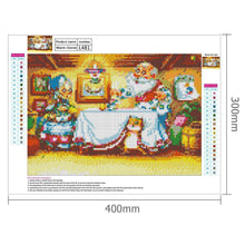 Charger l'image dans la galerie, Famille mignonne - peinture complète de diamant - 40x30cm
