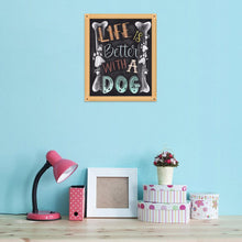 Charger l'image dans la galerie, Lettres de vie - peinture en diamant complet - 30x30cm