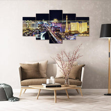 Charger l'image dans la galerie, 5pcs/set city - peinture en diamant ronde - 95x45cm