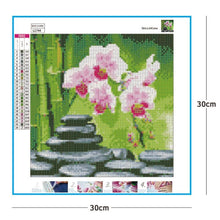 Charger l'image dans la galerie, Pierre de bambou - peinture complète de diamant - 30x30cm