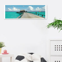 Charger l'image dans la galerie, Large mer - peinture complète en diamant - 80x30cm