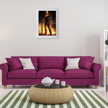Charger l'image dans la galerie, Crâne - diamant rond complet - 30x40cm