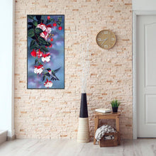 Charger l'image dans la galerie, Fleur de pie - diamant rond complet -