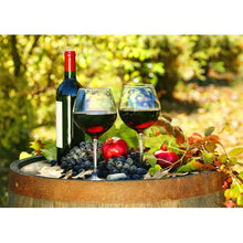 Charger l'image dans la galerie, Fruits de vin rouge - peinture diamant pleine - 40x30cm