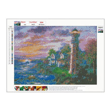Charger l'image dans la galerie, Paysage - diamant rond complet - 30x40cm