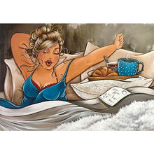 Charger l'image dans la galerie, Profiter des femmes - diamant rond complet - 40x30cm