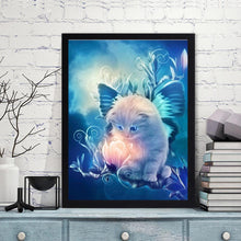 Charger l'image dans la galerie, Chat mignon - peinture complète de diamant - 40x30cm