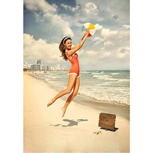Charger l'image dans la galerie, Plage heureuse - peinture complète de diamant - 40x30cm