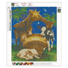 Charger l'image dans la galerie, Vache - diamant rond complet - 30x35cm