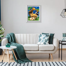 Charger l'image dans la galerie, Vache - diamant rond complet - 30x35cm