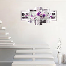 Charger l'image dans la galerie, 5pcs - diamant rond complet - 95x45cm