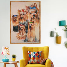 Charger l'image dans la galerie, Chiens animaux - peinture diamant - 40x30cm