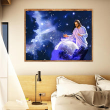 Charger l'image dans la galerie, Terre de Pâques - diamant rond complet - 40x30cm