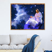 Charger l'image dans la galerie, Terre de Pâques - diamant rond complet - 40x30cm