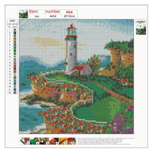 Charger l'image dans la galerie, Paysage - peinture diamant pleine - 30x30cm