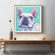 Charger l'image dans la galerie, Chien mignon - peinture complète de diamant - 30x30cm