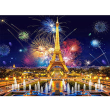 Charger l'image dans la galerie, Magnifique feu d’artifice - peinture diamant pleine - 40x30cm