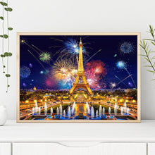 Charger l'image dans la galerie, Magnifique feu d’artifice - peinture diamant pleine - 40x30cm