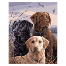 Charger l'image dans la galerie, Chien - peinture en diamant complet - 30x25cm