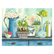 Charger l'image dans la galerie, Paysage - diamant rond complet -