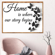 Charger l'image dans la galerie, Papillon - peinture en diamant complet - 30x25cm