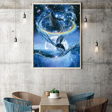 Charger l'image dans la galerie, Saut de dauphin - peinture complète de diamant - 40x30cm
