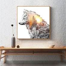 Charger l'image dans la galerie, Loup de nouveauté - peinture de diamant complète - 30x30cm