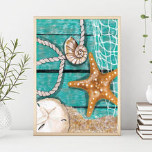 Charger l'image dans la galerie, Étoile de mer - peinture complète de diamant - 30x40cm