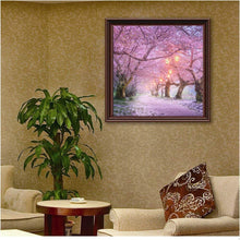 Charger l'image dans la galerie, Paysage - diamant rond complet - 30x30cm
