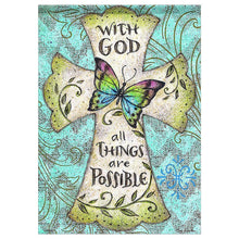 Charger l'image dans la galerie, Papillon - diamant rond complet - 30x40cm