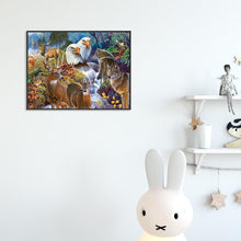 Charger l'image dans la galerie, Animaux de forêt - peinture complète de diamant - 40x30cm