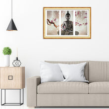 Charger l'image dans la galerie, 3pcs/set buddha - peinture en diamant ronde - 90x55cm