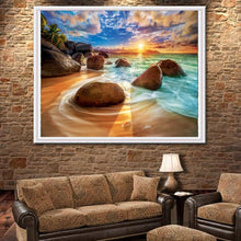 Charger l'image dans la galerie, Paysage - diamant rond complet - 40x30cm