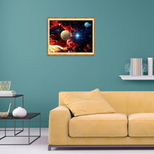 Charger l'image dans la galerie, Corps céleste - diamant rond complet - 40x30cm