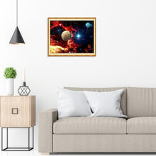 Charger l'image dans la galerie, Corps céleste - diamant rond complet - 40x30cm